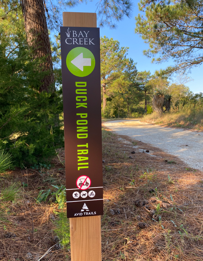 Signage and Wayfinding Avid Trails